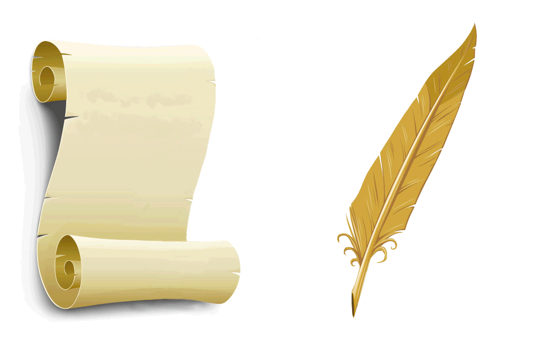 Il foglio bianco e l’inchiostro nero