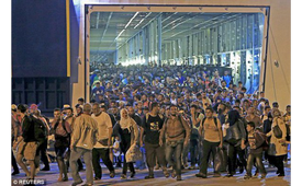 Islamic youth bulge arrives in Europe by ship